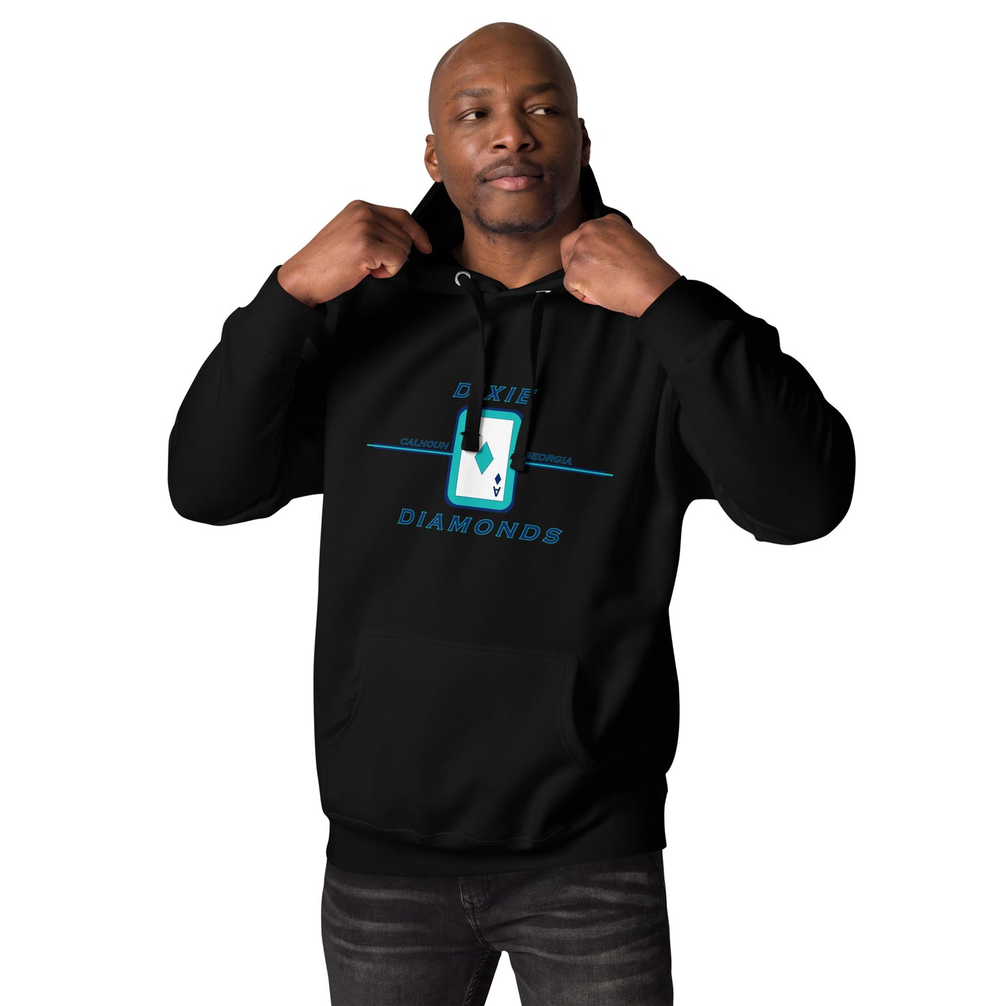 Diamonds unisex hoodie