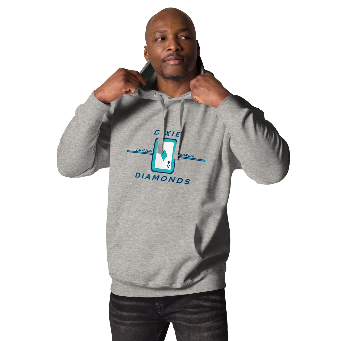 Diamonds unisex hoodie