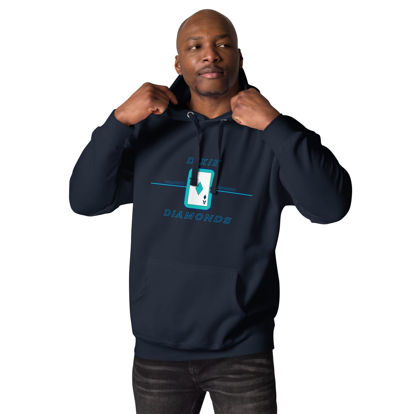 Diamonds unisex hoodie