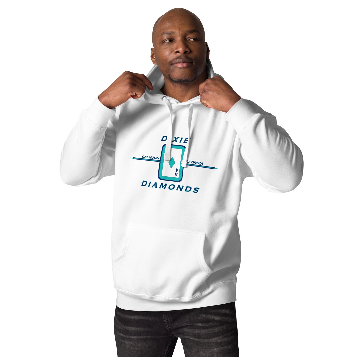 Diamonds unisex hoodie