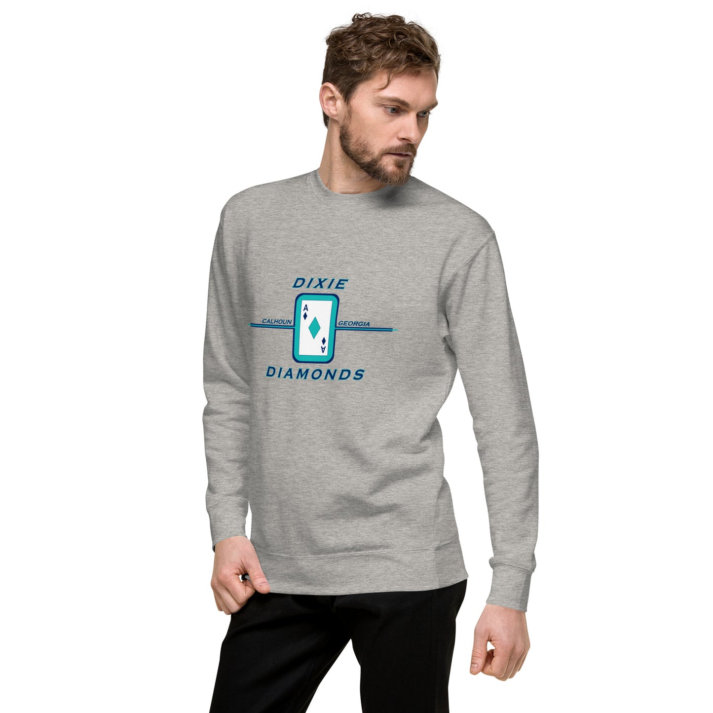 Diamonds unisex premium sweatshirt