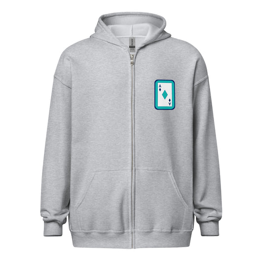 Diamonds unisex heavy blend zip hoodie