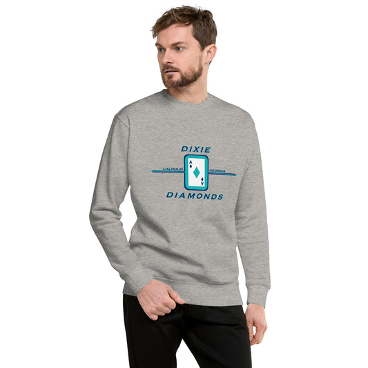 Diamonds unisex premium sweatshirt