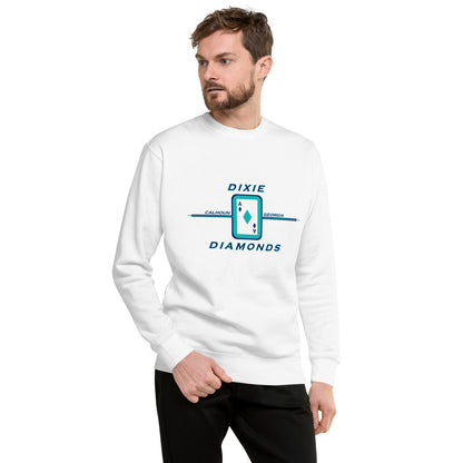 Diamonds unisex premium sweatshirt